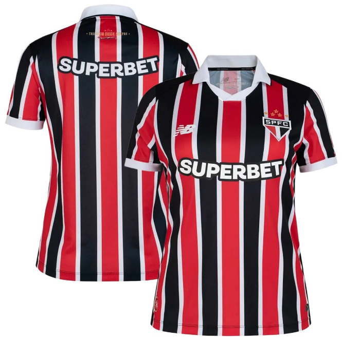 2026-27 Sao Paulo Away Women Soccer Jersey Shirt